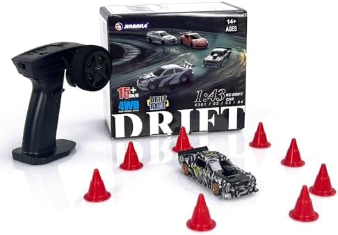 Mini RC Drift Car - 4WD 1:43 15KM/h Jiabaile 4301 with Gyro