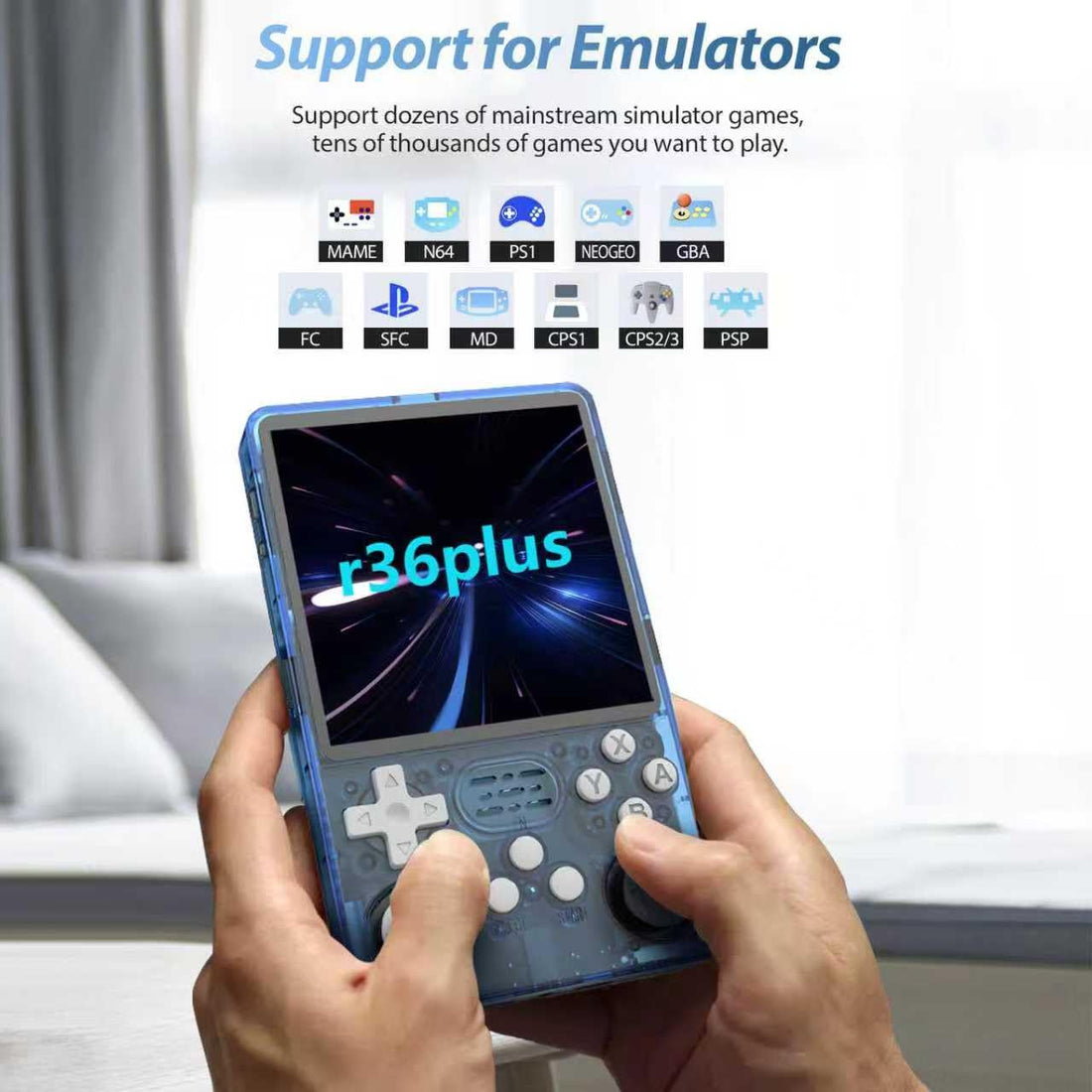 R36S Plus: The Square-Screen Handheld That Actually Gets Updates