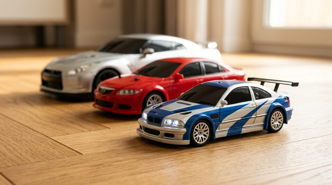 1:43 vs 1:18 vs 1:10 RC Drift Cars: Which Scale for Indoor Drifting?