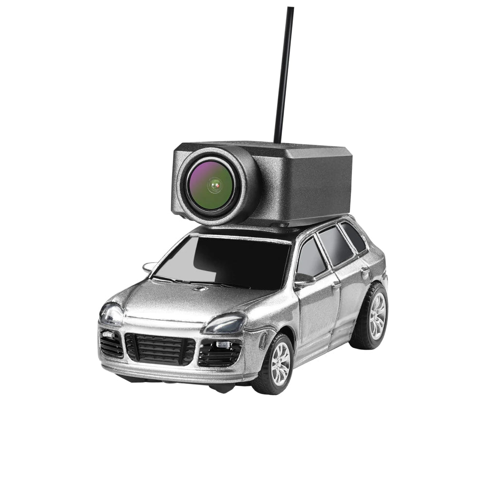 Mini FPV RC Car with WiFi Camera & Gyro Stabilization 1/64 Wltoys 6401-C Wifi Full Proportional - Silver