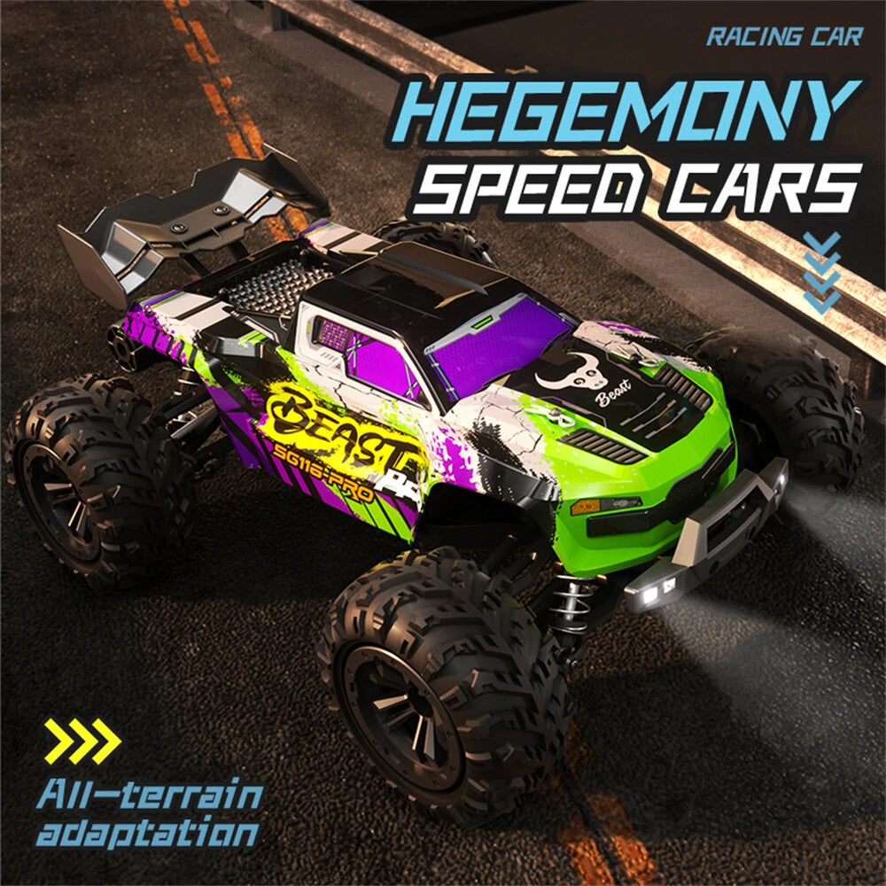 HobbyistNirvana Supersonic High Speed Remote Control (Rc) Car | Hobby Grade Stunt Car ZLL SG116 PRO 40 + kmph