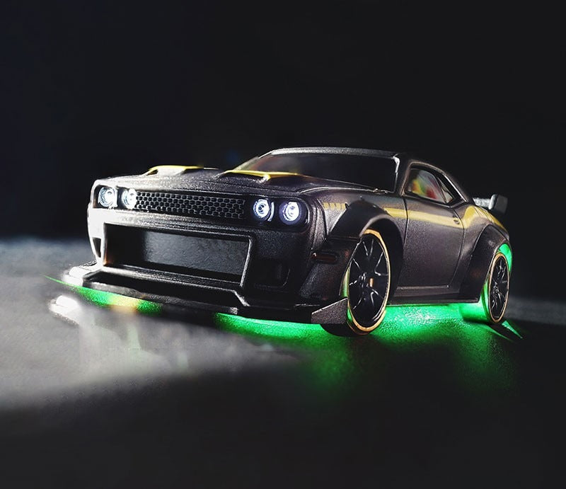 Turbo Racing C65 1:76 Micro Drift RC Car – Gyro, Type-C, 2 Spare Shells