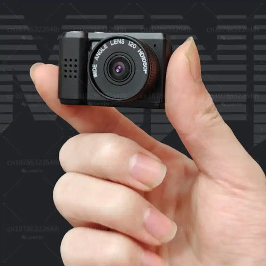 Mini Keychain Camera with Screen CMOS 1080p with 16 GB SD Card