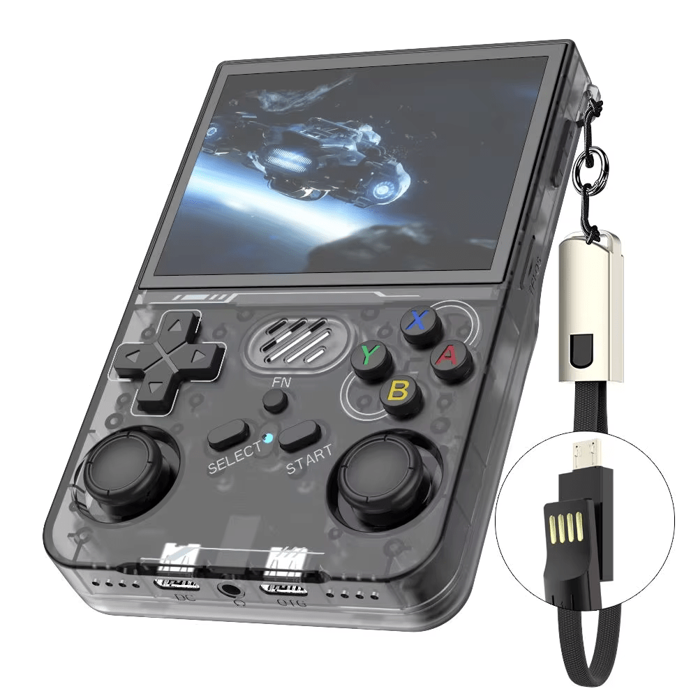 HN-R36XX Handheld Retro Game Console - 64GB, 3.5-inch Display with WIFI  support