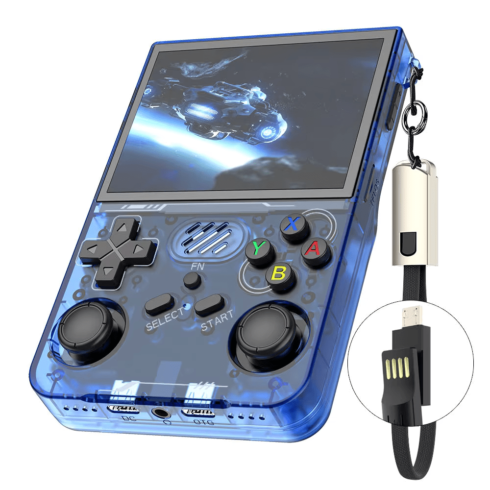 HN-R36XX Handheld Retro Game Console - 64GB, 3.5-inch Display with WIFI  support