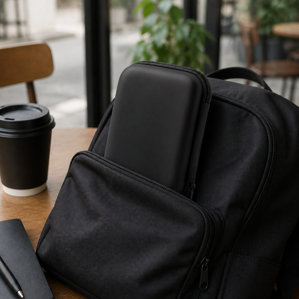 R36S Protective Carry Case – Matte Black Zip Case for HN-R36S & HN-R36S-WiFi