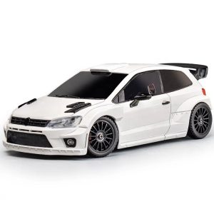 POLO RC Drift Car LDRC 2801 RTR 1/28 4WD On-Road Full Proportional Racing Vehicles Models Toys White - Two Battery
