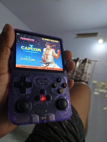 Click to view full screen HN-R36S-Wifi Handheld Retro Game Console - 64GB, 3.5-inch Display with WIFI support photo review