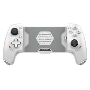 HNAB01 Stretch Mobile Game Controller for Android, iOS, PC, PS, Switch(Type C + BT) - White